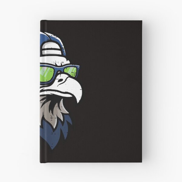 Item preview, Seattle Skyline Eagle With Sunglasses and Hat designed and sold by torildorxop.