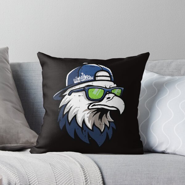 Item preview, Seattle Skyline Eagle With Sunglasses and Hat designed and sold by torildorxop.