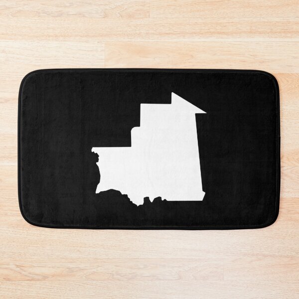 Item preview, Mauritania Country Shape MR designed and sold by shitpostee.