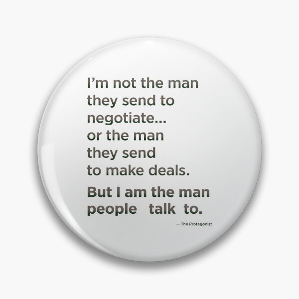 Item preview, Tenet — Protagonist, the Man People Talk To designed and sold by widdart.