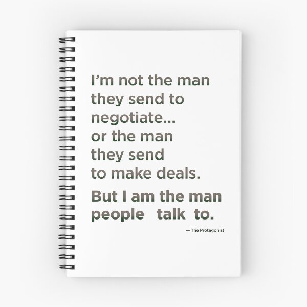 Item preview, Tenet — Protagonist, the Man People Talk To designed and sold by widdart.