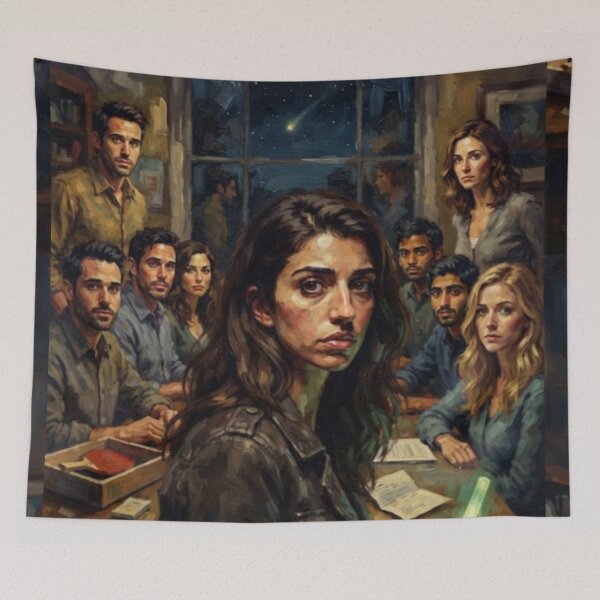 Item preview, Coherence Sci-Fi Thriller Fine Art Tribute designed and sold by Art's Diner.