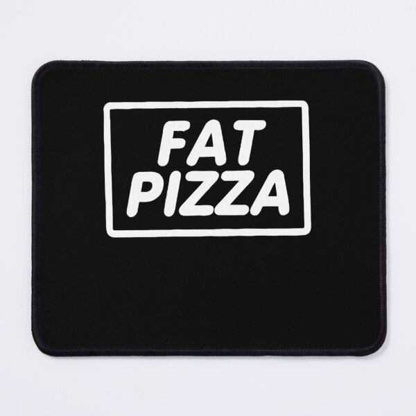 Item preview, Fat Pizza Bold Block Text Emblem designed and sold by LinetteAubin.