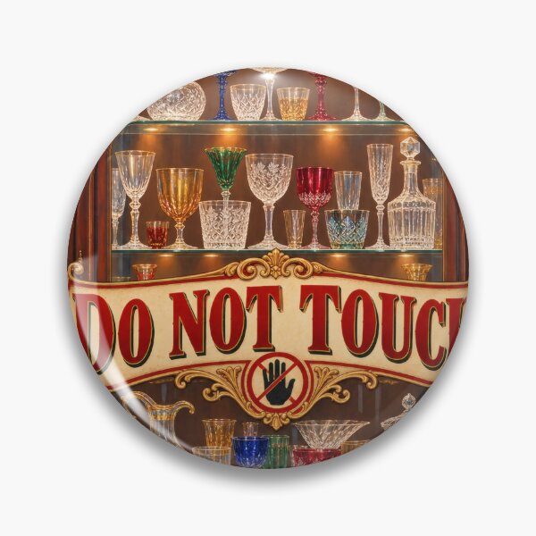 Item preview, Do Not Touch Vintage Balkan Household Humor designed and sold by OfficialBalkan.