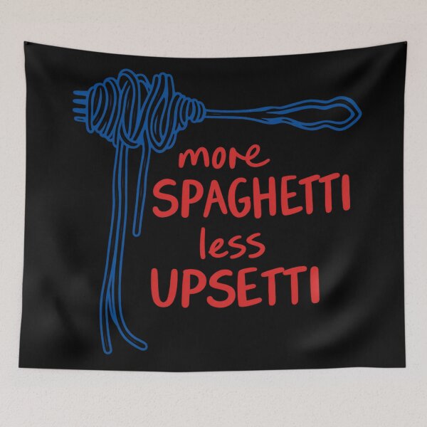 Item preview, Less Upsetti More Spaghetti designed and sold by Ribeiro-Art.