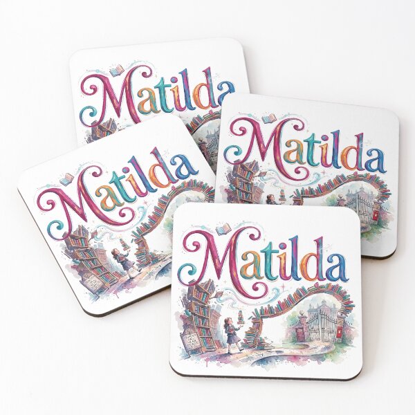 Item preview, Matilda the Musical - Whimsical Theater Art designed and sold by Lyric Vault - Rock on.