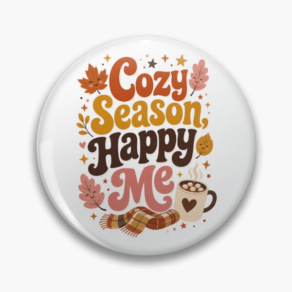 Item preview, Cozy Season, Happy Me – Cute Fall & Autumn Design for Women, Cozy Season Lover Gift designed and sold by PrintSparkDesigns.