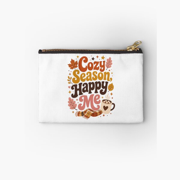 Item preview, Cozy Season, Happy Me – Cute Fall & Autumn Design for Women, Cozy Season Lover Gift designed and sold by PrintSparkDesigns.