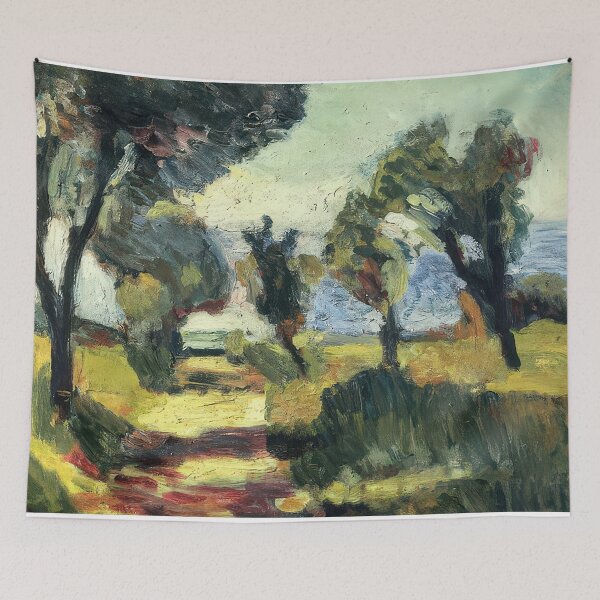 Item preview, Olive trees 1898 designed and sold by VeilOfPigments.