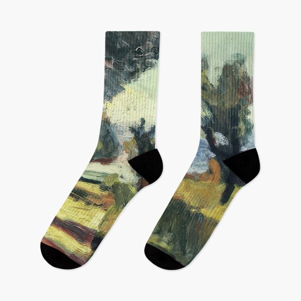 Item preview, Olive trees 1898 designed and sold by VeilOfPigments.