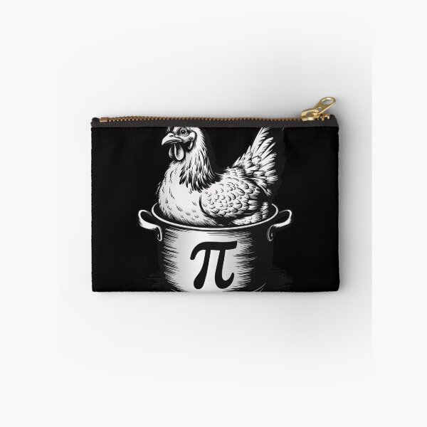 Item preview, Chicken Pot Pie Math Pun Engraving designed and sold by FrogBox-Studio.