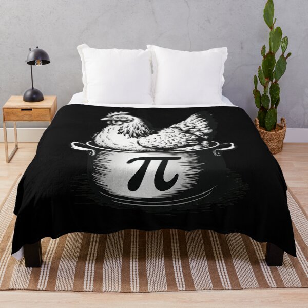 Item preview, Chicken Pot Pie Math Pun Engraving designed and sold by FrogBox-Studio.