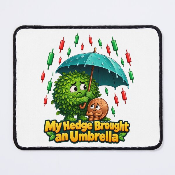 Item preview, My Hedge Brought an Umbrella: Trading Cartoon designed and sold by Bikivuno.
