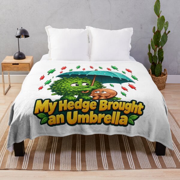 Item preview, My Hedge Brought an Umbrella: Trading Cartoon designed and sold by Bikivuno.