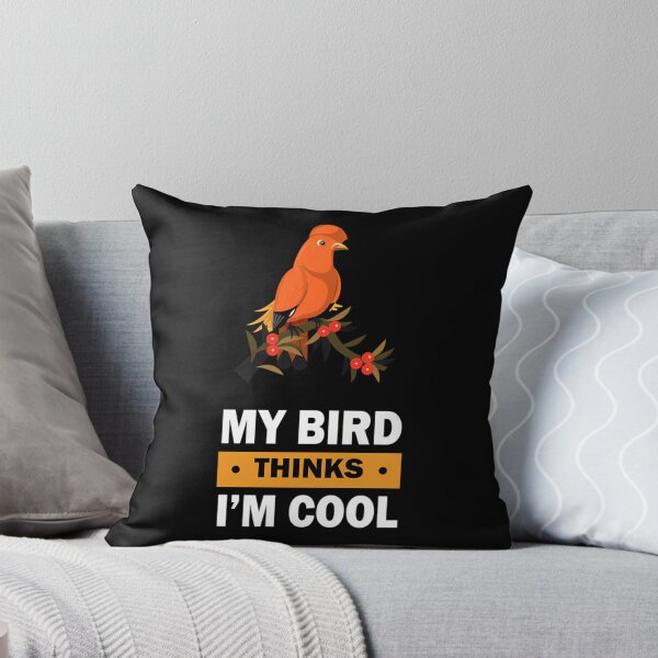 Item preview, My Bird Thinks I Am Cool Animal Pet designed and sold by LeverettAillebo.