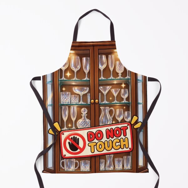 Item preview, Do Not Touch Cute Balkan Household Humor designed and sold by OfficialBalkan.