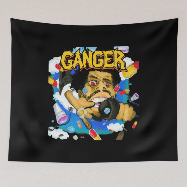 Item preview, Ganger Deluxe Rap Album Art Caricature designed and sold by TrishaSmithsdfg.