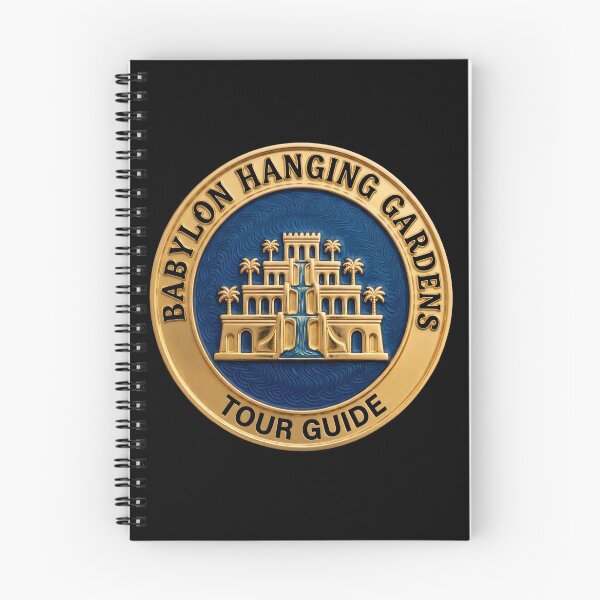 Item preview, Hanging Gardens of Babylon Tour Guide - Employee Badge designed and sold by RogueSquirrels.