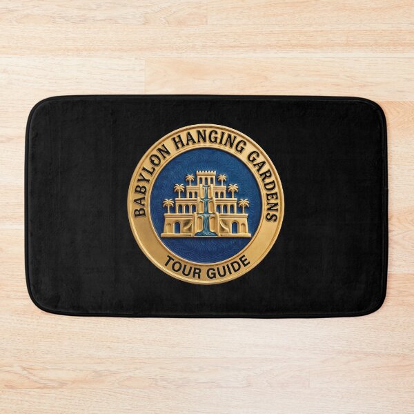 Item preview, Hanging Gardens of Babylon Tour Guide - Employee Badge designed and sold by RogueSquirrels.