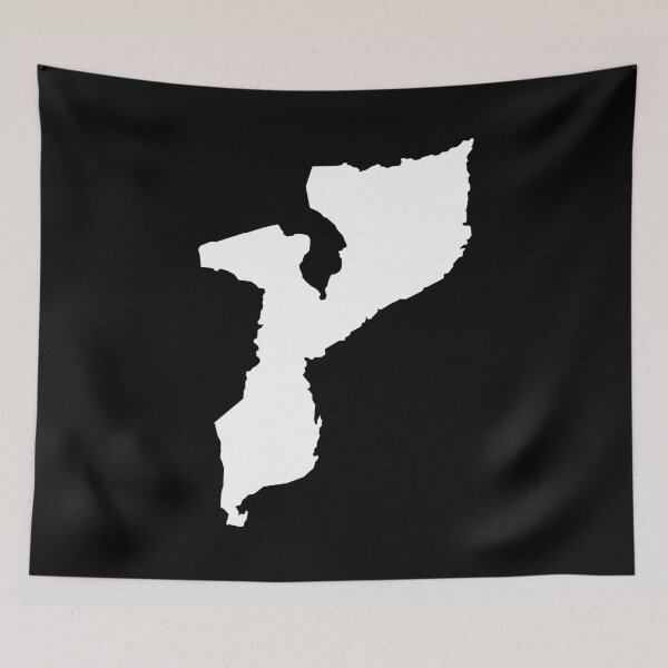 Item preview, Mozambique Country Shape MZ designed and sold by shitpostee.
