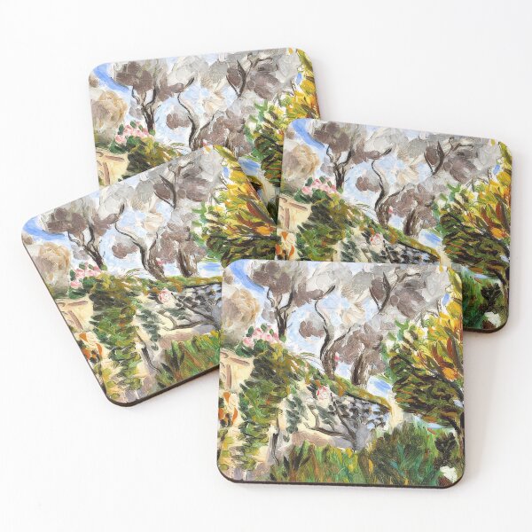 Item preview, Olive trees renoir s garden in cagnes 1917 designed and sold by VeilOfPigments.