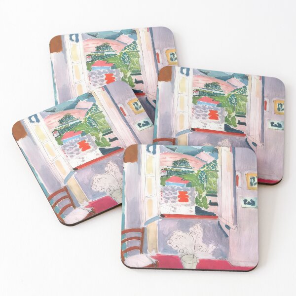 Item preview, Open window at collioure 1910 designed and sold by VeilOfPigments.