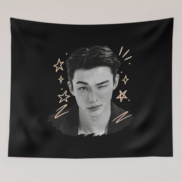 Item preview, Charming Wink Portrait Graphic  designed and sold by Corolla19.