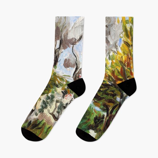 Item preview, Olive trees renoir s garden in cagnes 1917 designed and sold by VeilOfPigments.
