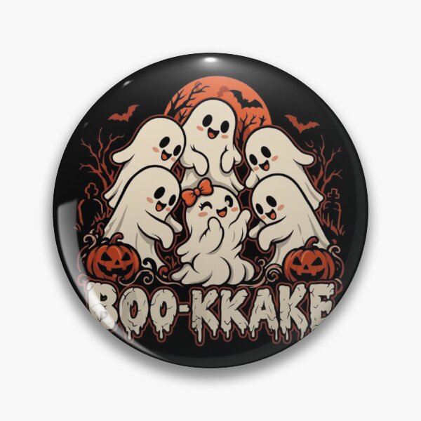 Item preview, Boo Kkake Funny Ghost Halloween Adult Humor Pun designed and sold by haitrieuic96.