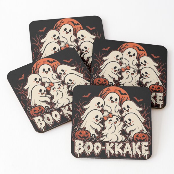 Item preview, Boo Kkake Funny Ghost Halloween Adult Humor Pun designed and sold by haitrieuic96.
