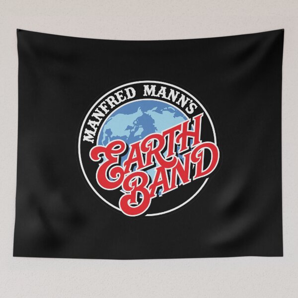 Item preview, Manfred Mann Earth Band Retro Circular Logo designed and sold by TrishaSmithsdfg.
