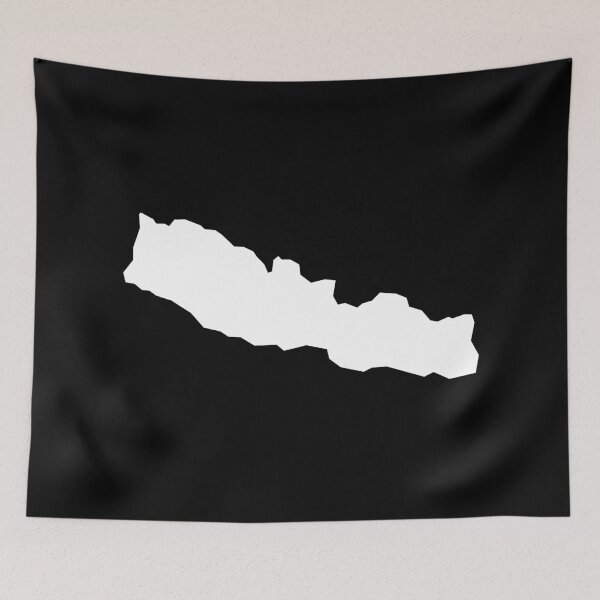 Item preview, Nepal Country Shape NP designed and sold by shitpostee.