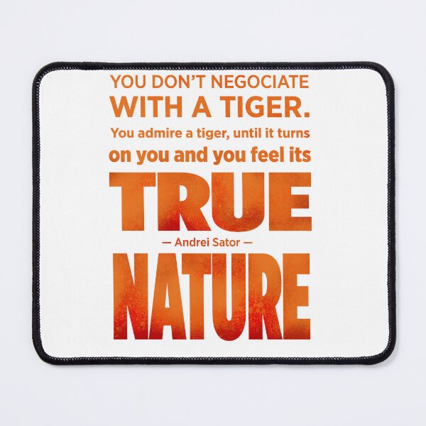 Item preview, Tenet — Andrei Sator, Tiger True Nature designed and sold by widdart.
