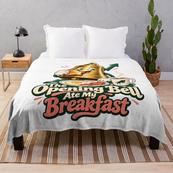 Item preview, The Opening Bell Ate My Breakfast Trader Humor designed and sold by Bikivuno.