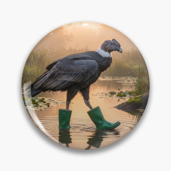 Item preview, Condor Says Dry Feet Are Happy Feet designed and sold by Tridentulus.