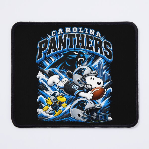 Item preview, Snoopy Carolina Panthers Dynamic Diving Catch Football Fan designed and sold by CaneufeyCip.
