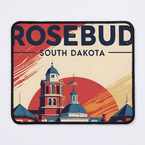 Item preview, Rosebud South Dakota Vintage Travel Tourism designed and sold by TravelersGems.