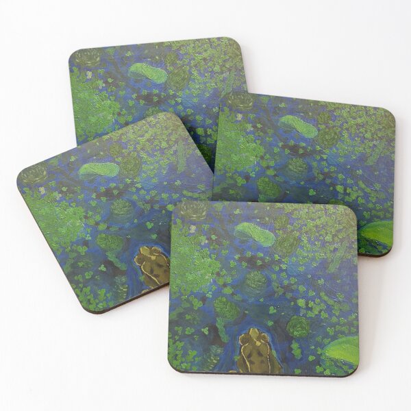 Item preview, Frog in Pond designed and sold by sativaul.