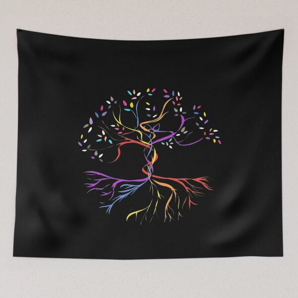 Item preview, Colorful Pride Trees of Life Roots designed and sold by FrogBox-Studio.