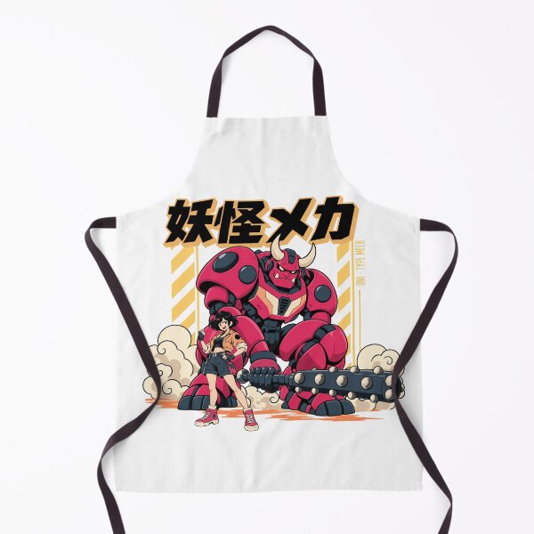 Item preview, Yokai Mecha Red Oni Battle Robot designed and sold by IMadeThisat3AM.
