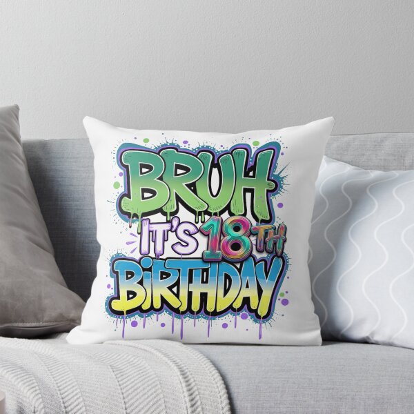 Item preview, Art Party Funny Meme Bruh It'S My Birthday Funny Birthday  designed and sold by MathiasFuchs.