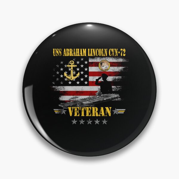 Item preview, USS Abraham Lincoln CVN-72 Veteran Patriotic Tribute designed and sold by Osstaramilua.