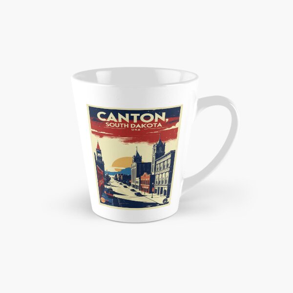 Item preview, Canton South Dakota Vintage Travel Tourism designed and sold by TravelersGems.