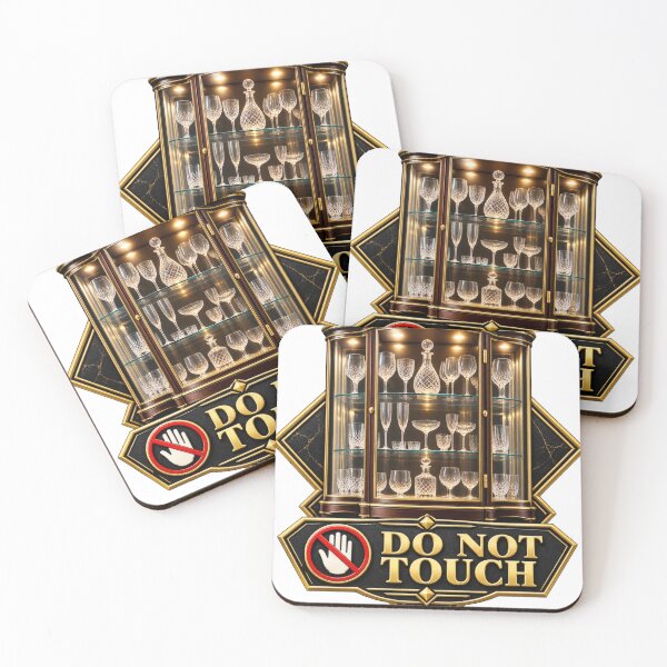 Item preview, Do Not Touch Geometric Balkan Household Humor designed and sold by OfficialBalkan.