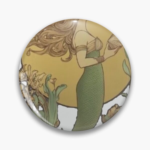 Item preview, art deco mermaid designed and sold by PhiloDoh.