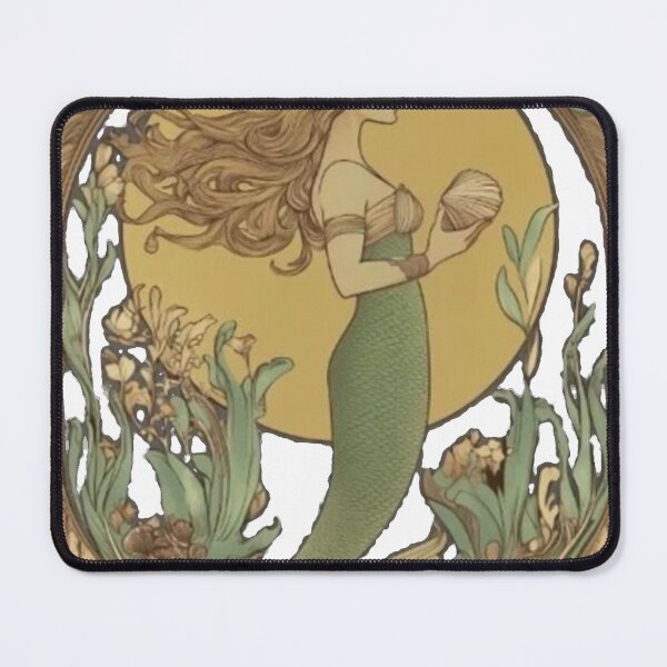 Item preview, art deco mermaid designed and sold by PhiloDoh.