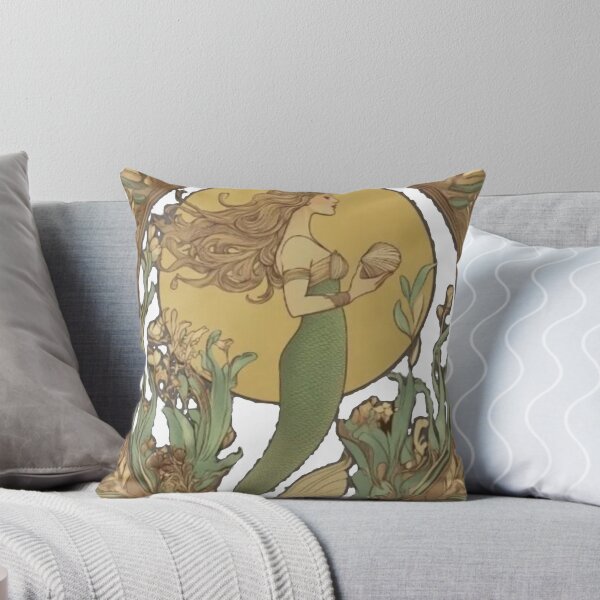 Item preview, art deco mermaid designed and sold by PhiloDoh.