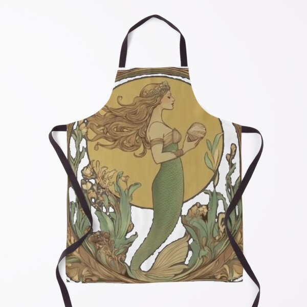 Item preview, art deco mermaid designed and sold by PhiloDoh.