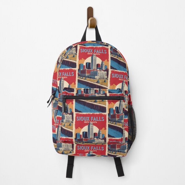 Item preview, Sioux Falls South Dakota Vintage Travel Tourism designed and sold by TravelersGems.