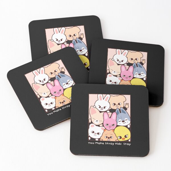 Item preview, Cute Animal Group Kpop Fan designed and sold by siakupstas.